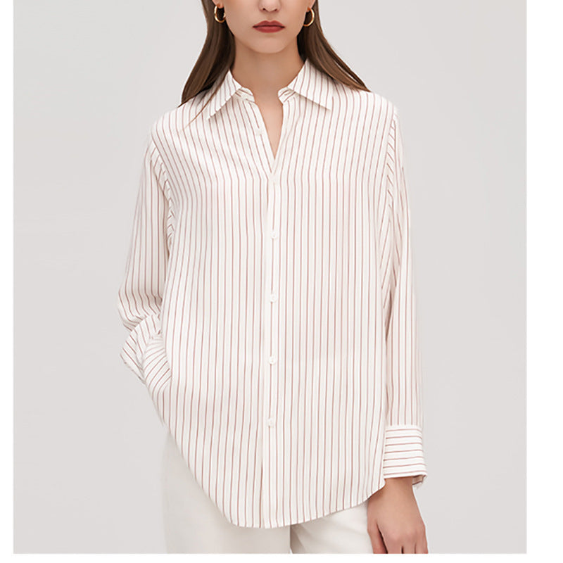 Chemise de mode de couleur unie pour les femmes