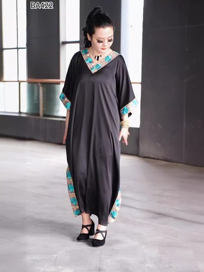 Women's Fashion Lace Loose Ethnic Dress