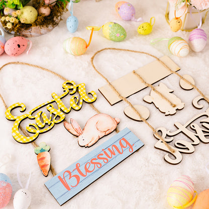 Easter Wooden Hanging Widget