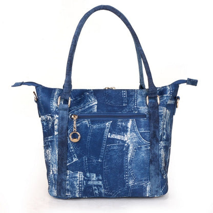 Sac en denim nostalgique lavé