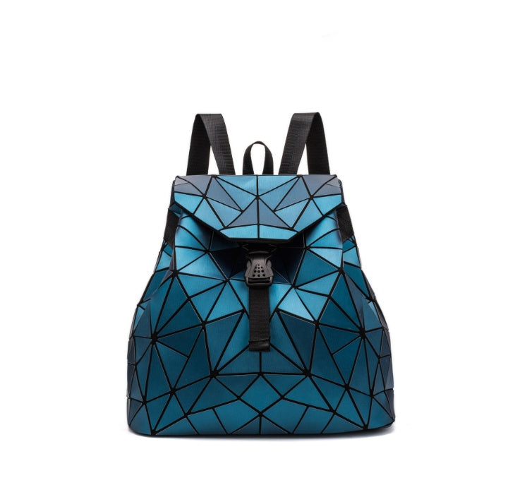 Diamond Check Backpack