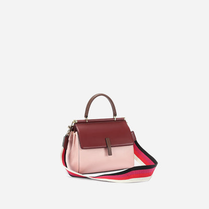 Sac bandoulière color block