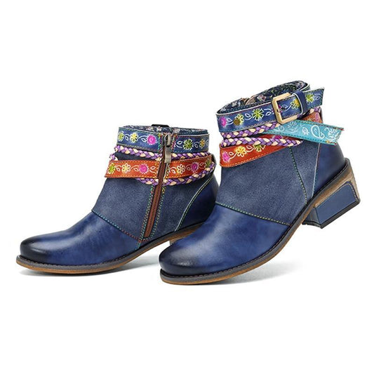 Yauvana Azul Ankle Boots