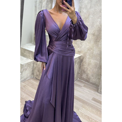 Women's Fashion Dress Solid Color