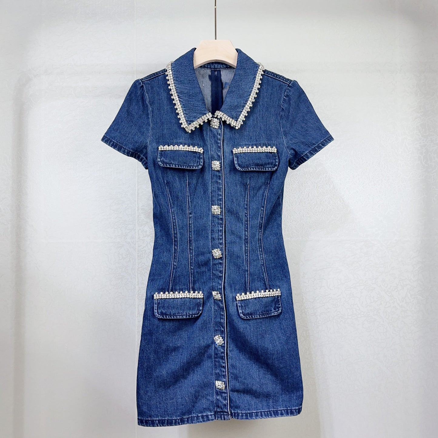 Women's Fashion Personalized Washed Denim Dress