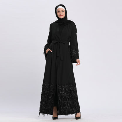 Robe Cardigan Robe de Dubaï Robe Paillettes