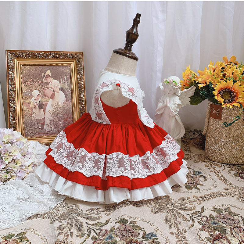 Dress Spanish Palace Pettiskirt Birthday Princess Dress