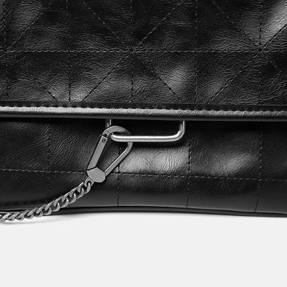 Sac errant femme noir chaîne sac à bandoulière sac messager femme sac