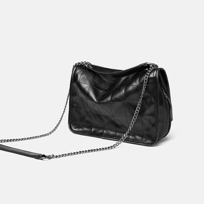 Sac errant femme noir chaîne sac à bandoulière sac messager femme sac