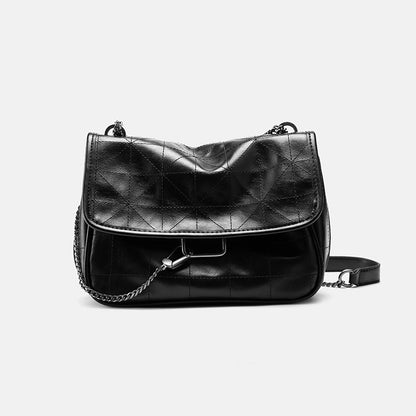 Sac errant femme noir chaîne sac à bandoulière sac messager femme sac