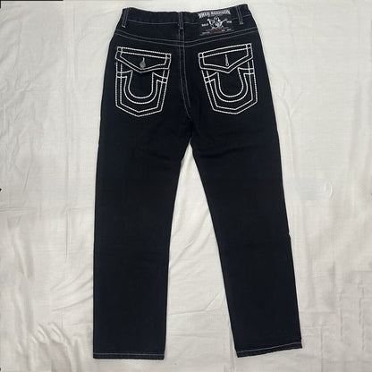 Foreign Trade Rocking Jeans Belief Pants Loose Casual Straight Trousers