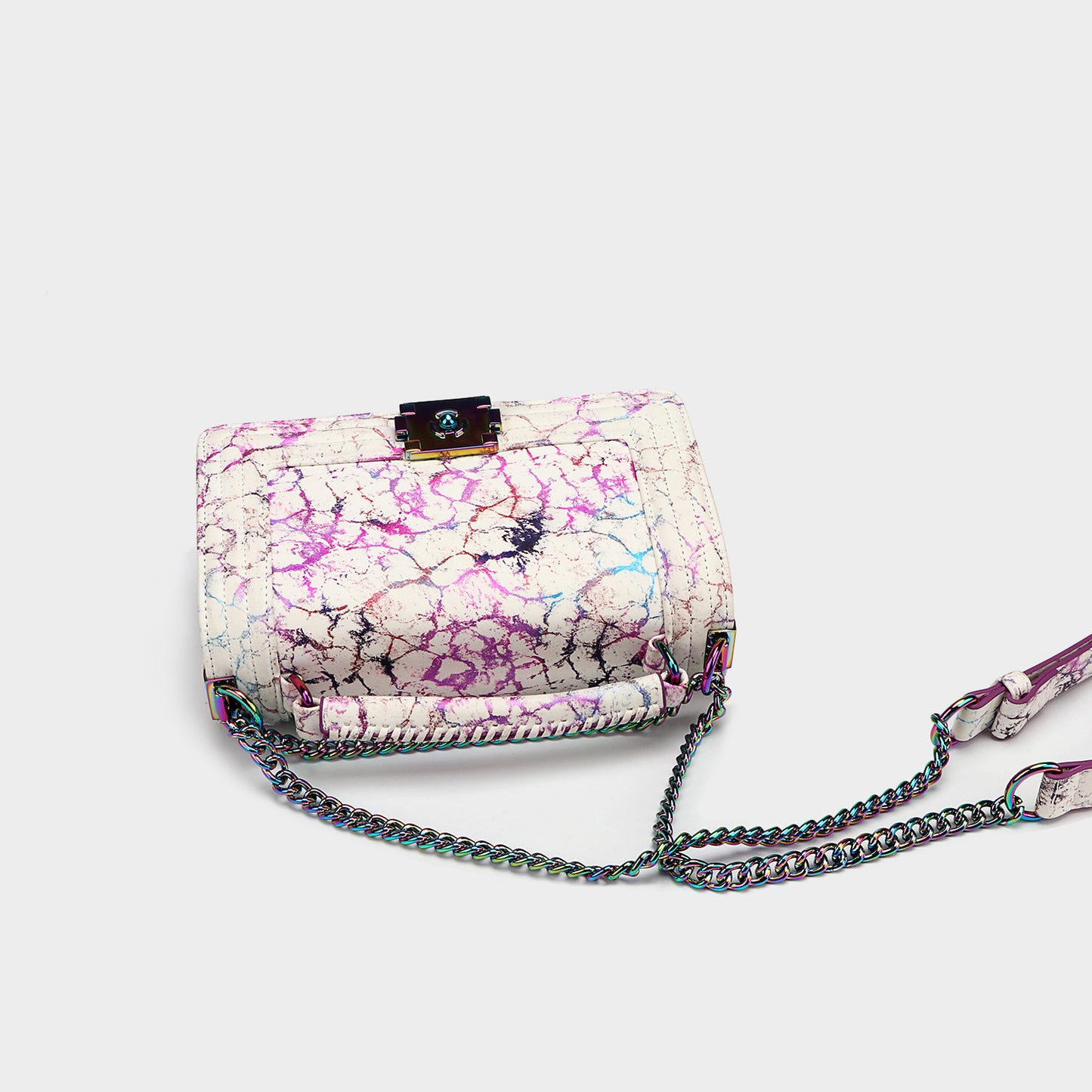 Bolso con estampado colorido Bolso pequeño con fragancia Bolso bandolera 