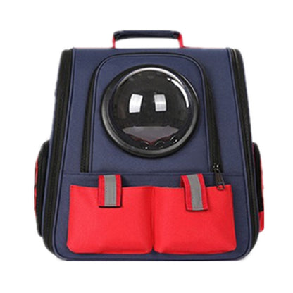 Bolsa transpirable para mascotas, bolso para perros y gatos, mochila para mascotas con hombro