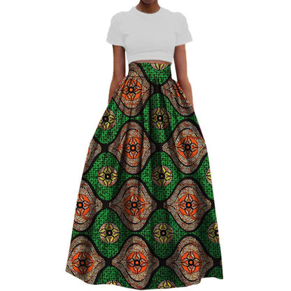 Women's Batik Printed Skirt