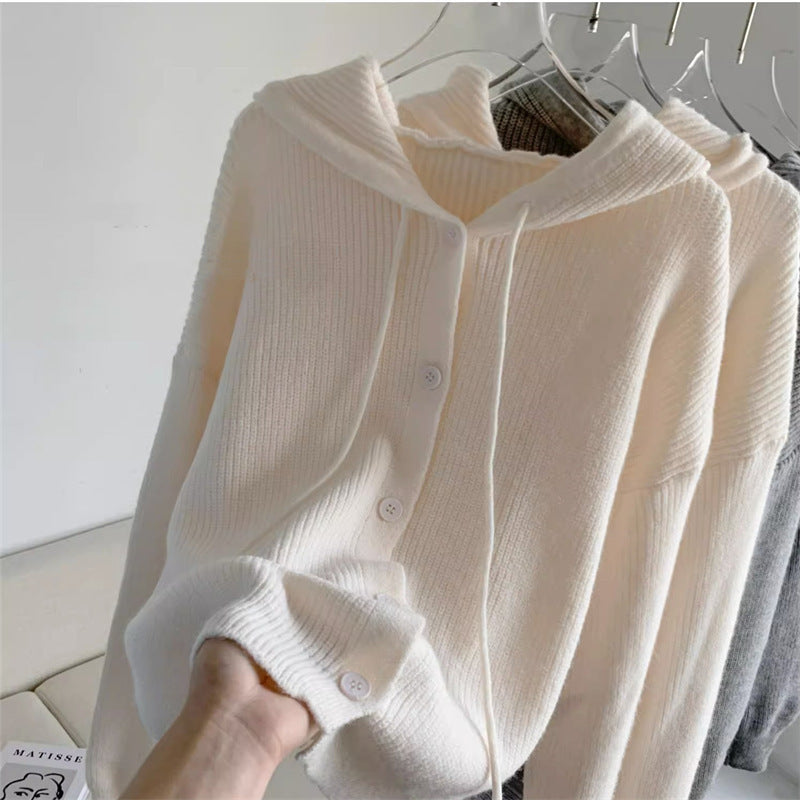 Gentle Elegant Style Sweater Coat For Women