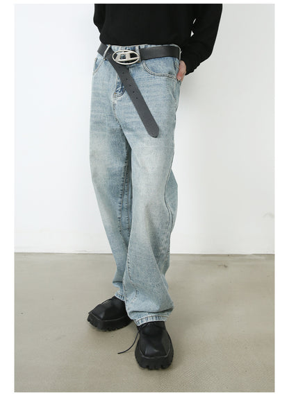 American Pants High Street Men Denim Niche Design