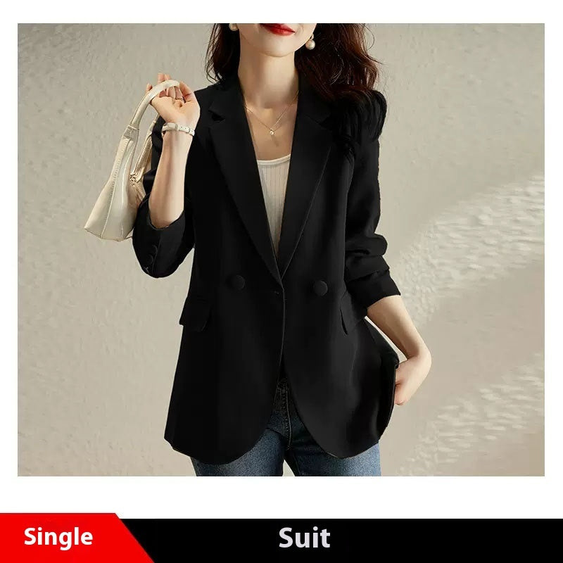 High-Grade Small Suit Jacket Women's Long Sleeve