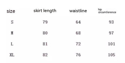 Asian Culture Y2g Hot Girl Retro Denim Skirt For Women