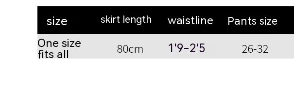 Fashion Slimming Three Layers Mesh Skirt