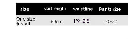 Fashion Slimming Three Layers Mesh Skirt