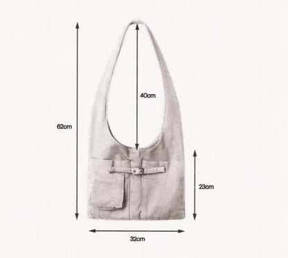 Sac à bandoulière extérieur décontracté multi-poches Niche