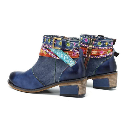 Yauvana Azul Ankle Boots