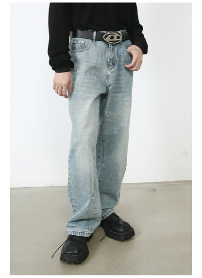 American Pants High Street Men Denim Niche Design