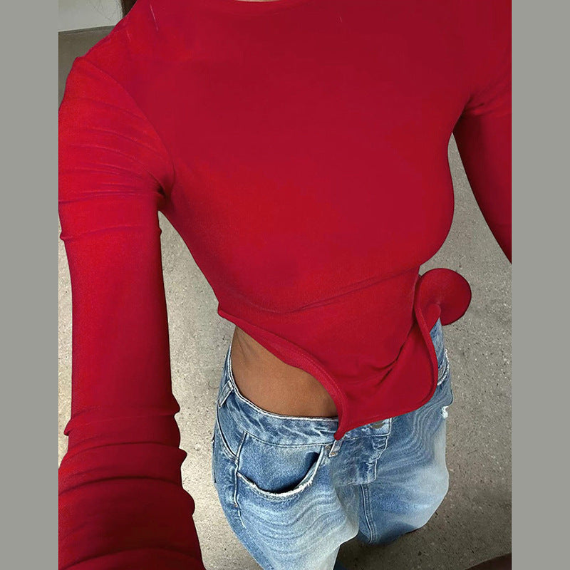 Slim Long Sleeve Top Women