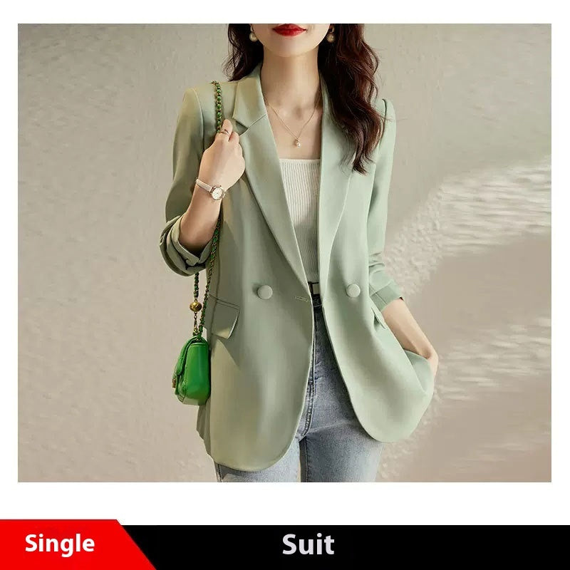 High-Grade Small Suit Jacket Women's Long Sleeve