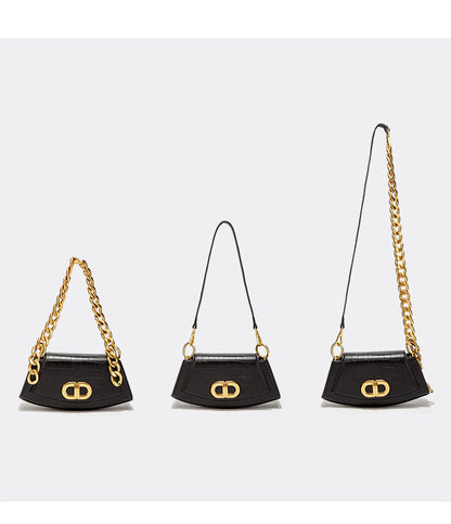 French Single Shoulder Bag, Crossbody Bag And Chain Bag