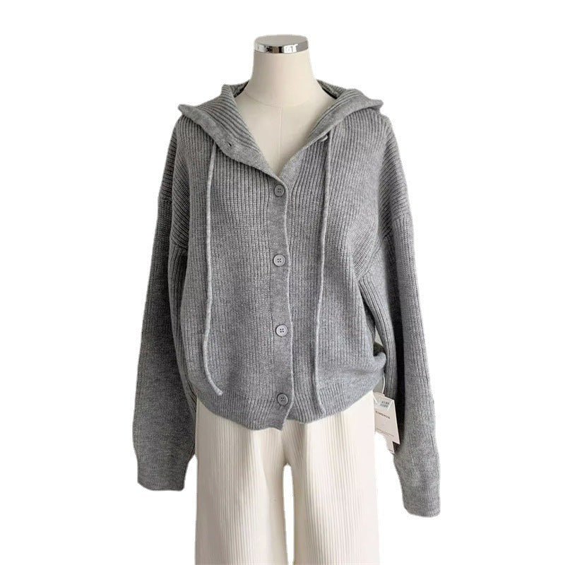 Gentle Elegant Style Sweater Coat For Women