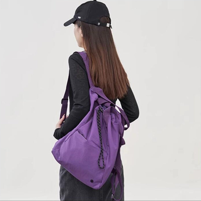 Sac à dos étanche avec cordon de serrage pour femmes, sac à dos de sport, Fitness, Yoga, sac à bandoulière, sac à main de rangement pour déplacements