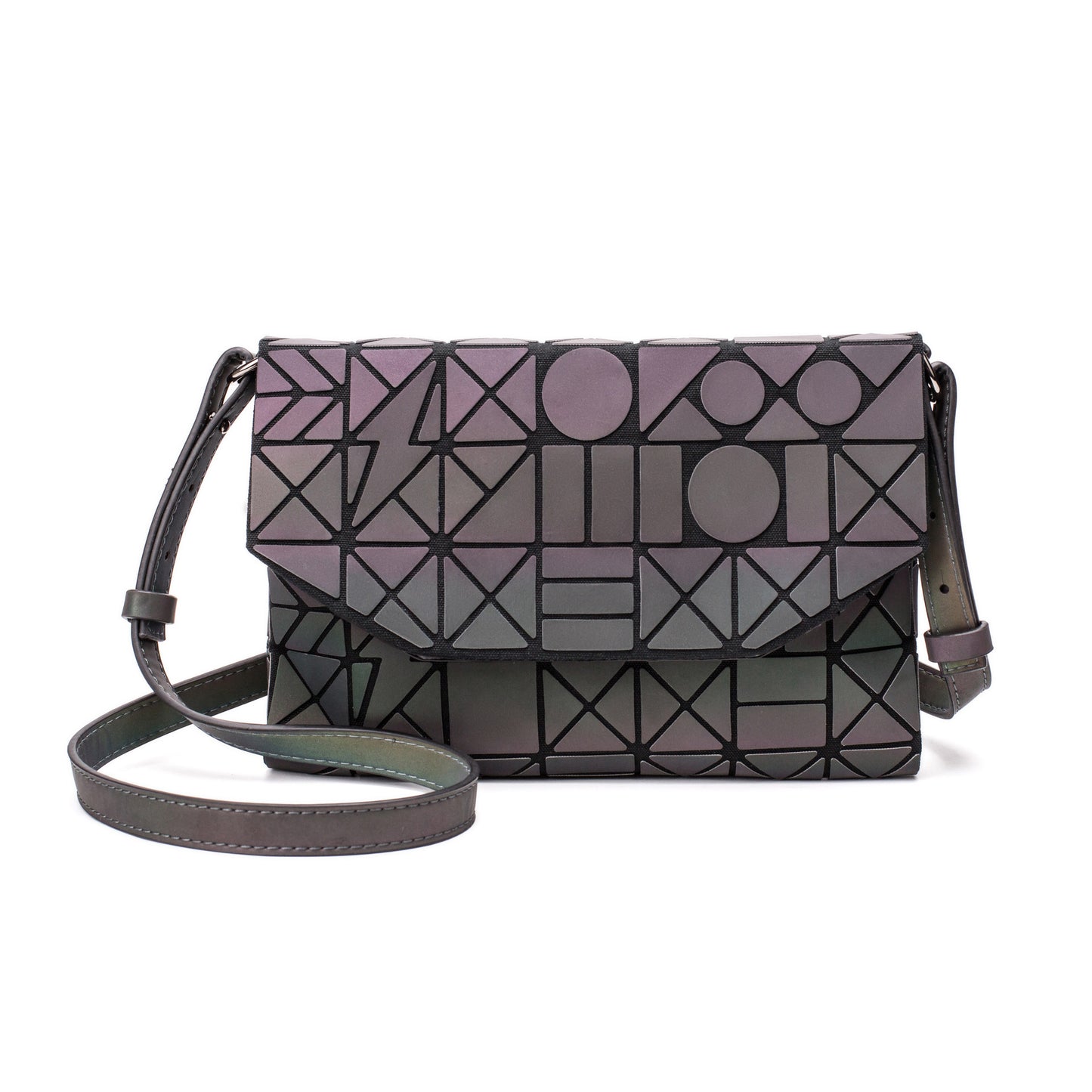 Diamond cross shoulder bag