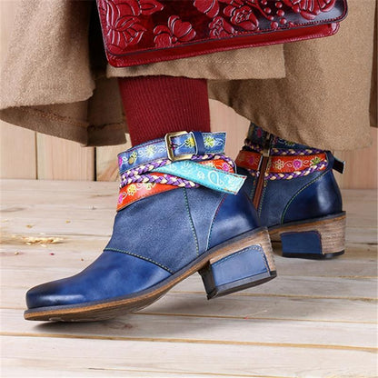 Yauvana Azul Ankle Boots