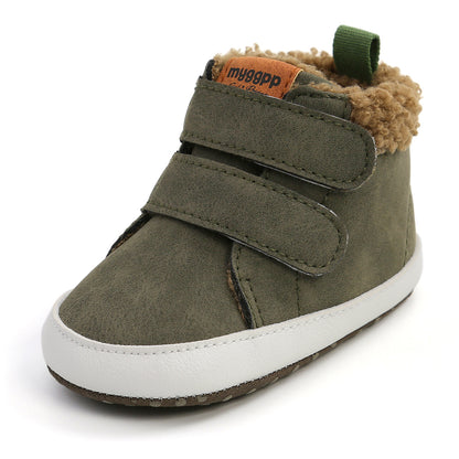 Zapatillas deportivas para niños con velcro difuso