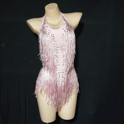 Yoga Ballet National Standard Dance Suit Tassels