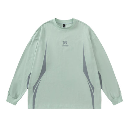 Pull rétro à manches longues et col rond pour femme, fin, printemps