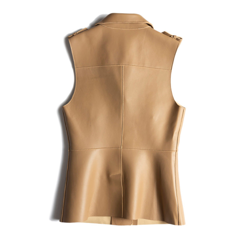 Women's Slim Short Suit Vest