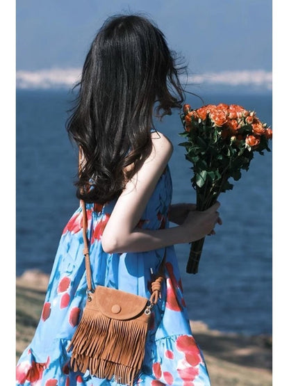 Seaside Beach Vest Dress