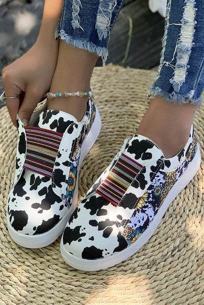 Zapatillas Serape Casual Lunares Multicolores