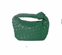 Woven Croissant Knotted Handbag Underarm Hand Bag