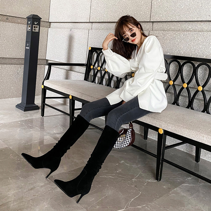 Women's Pointed Toe Stiletto Boots