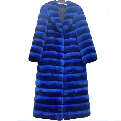 Women's Minimalist And Versatile Standing Collar Fur Jacket