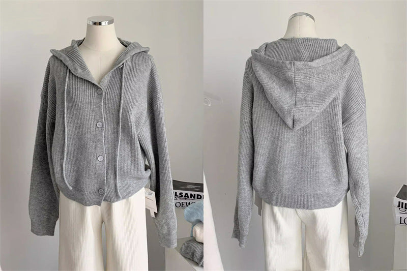 Gentle Elegant Style Sweater Coat For Women