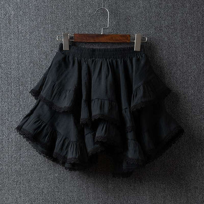 Women's Summer Irregular Lace Skirt