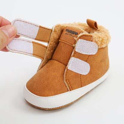 Zapatillas deportivas para niños con velcro difuso