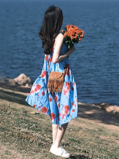 Seaside Beach Vest Dress