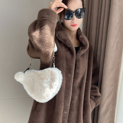 Winter New Plush Coat For Women