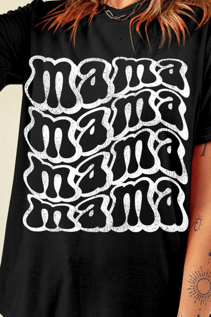 MAMA Camiseta Manga Corta Cuello Redondo