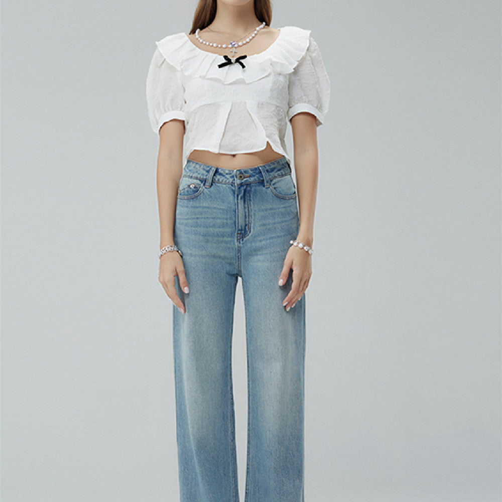 Casual All-match Wide Leg Pants Women